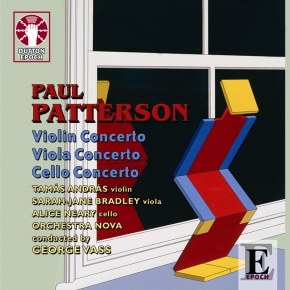 Paul Patterson - Violin, Viola and Cello Concertos (Dutton Epoch)
